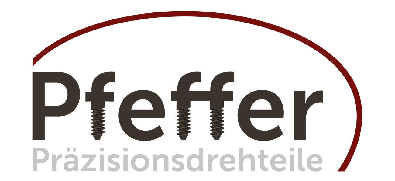 Logo Pfeffer Präzisionsdrehteile