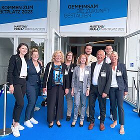 Foto des Teams aus Spaichingen zum 125. Jahre Martens & Prahl Jubiläum