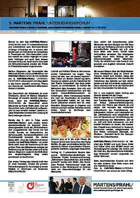 9. Martens & Prahl Spaichingen Unternehmensforum