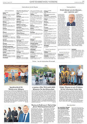 Martens & Prahl Spaichingen Artikel in der Schwaebischen Zeitung "4-Mal in Folge "Bester Mittelstandsdienstleister""