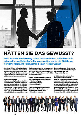 Martens & Prahl Spaichingen Artikel "Hätten Sie das gewusst? - Patientenverfügung"