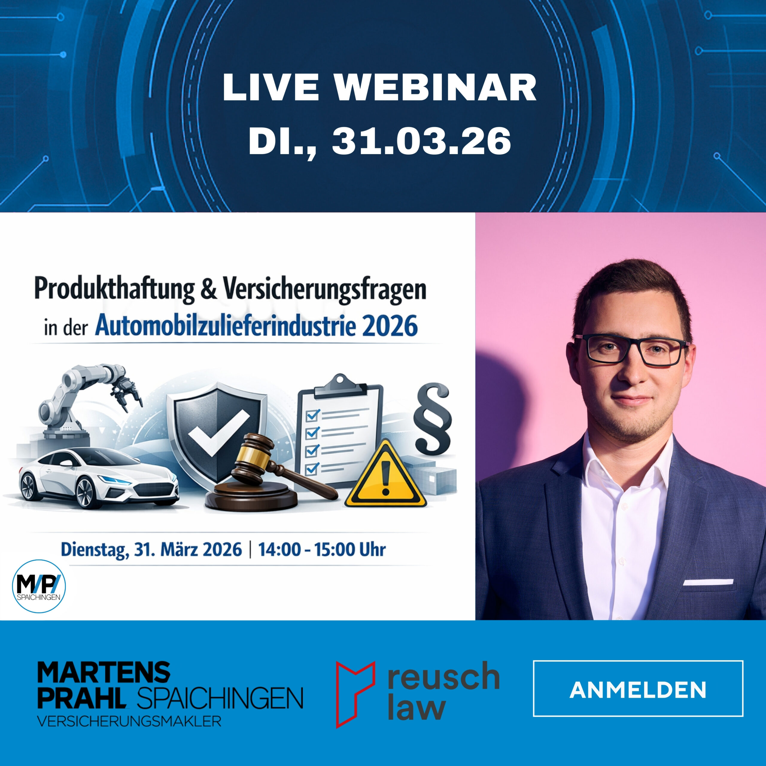 Hochkarätige Webinarreihe von Martens & Prahl Spaichingen