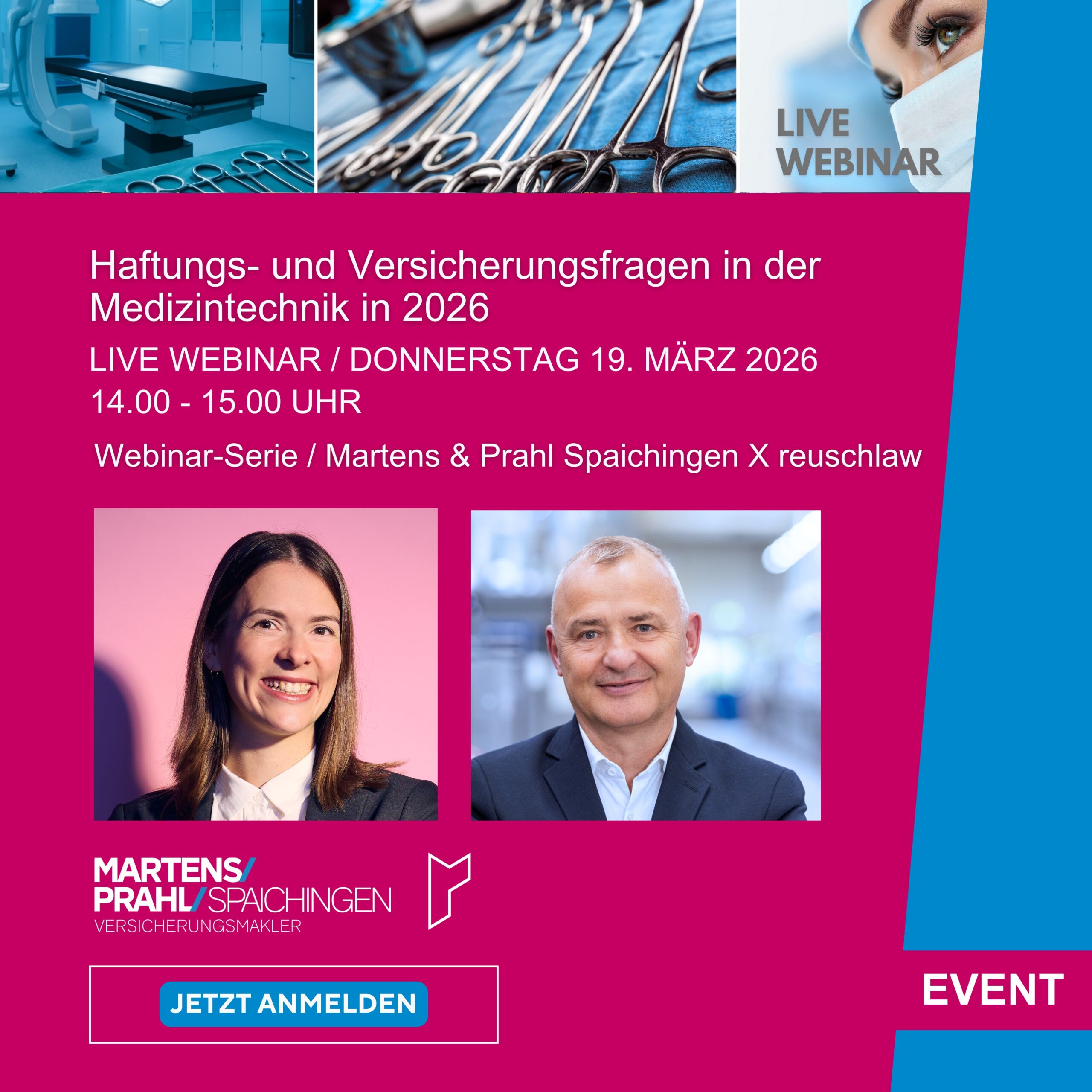 Webinar für Medizintechnikunternehmen 2026